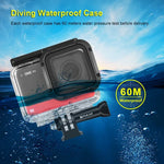 غطاء كاميرا مقاوم للماء للغوص بعمق 60 متر من PULUZ لكاميرا Insta360 One RS إصدار 4K، غطاء غوص لـ Insta360 One RS إصدار 4K