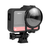 غطاء إطار بلاستيكي من PULUZ مع واقي عدسة لإصدار Insta360 One RS 360، لغطاء إطار Insta360 One RS 360 مع واقي عدسة