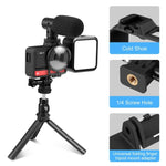 غطاء إطار بلاستيكي من PULUZ مع واقي عدسة لإصدار Insta360 One RS 360، لغطاء إطار Insta360 One RS 360 مع واقي عدسة