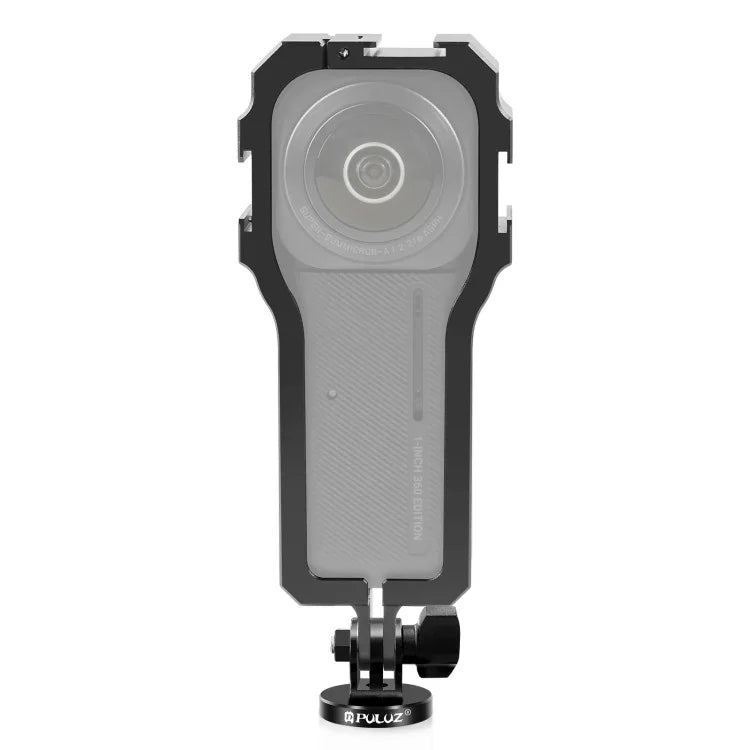 هيكل حماية قفص من PULUZ مع حذاء بارد لإصدار Insta360 ONE RS 1 بوصة 360، قفص حماية