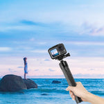 عصا تمديد أحادية من ألياف الكربون بطول 21 سم من PULUZ لكاميرات DJI / MOZA / Feiyu V2 / Zhiyun G5 Gimbal، 21 سم