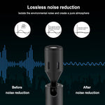 PULUZ 8PIN Jack Mobile Phone Omnidirectional Condenser Adjustable Microphone, 8 Pin Phone Microphone