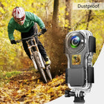 غطاء واقي مقاوم للماء تحت الماء حتى 40 متر لإصدار Insta360 One RS 1-Inch 360 من PULUZ