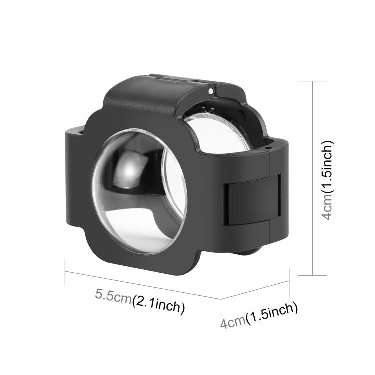 غطاء حماية عدسة PULUZ لـ Insta360 X3، واقي عدسة