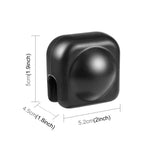 غطاء عدسة حماية سيليكون PULUZ لـ Insta360 X3، غطاء عدسة سيليكون
