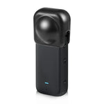 غطاء عدسة حماية سيليكون PULUZ لـ Insta360 X3، غطاء عدسة سيليكون