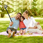 عصا سيلفي معدنية بطول 73.5 سم مع قاعدة محول غير مرئية وبرغي لـ Insta360 One RS / X2 / X3 / DJI Osmo 360، عصا سيلفي بطول 70 سم