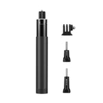 عصا سيلفي معدنية بطول 73.5 سم مع قاعدة محول غير مرئية وبرغي لـ Insta360 One RS / X2 / X3 / DJI Osmo 360، عصا سيلفي بطول 70 سم