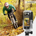 غطاء مقاوم للماء حتى 30م من PULUZ لـ Insta360 X3، حافظة مقاومة للماء حتى 30م
