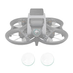 فيلم عدسة طائرة بدون طيار من الزجاج المقسى من PULUZ، قطعتان، لطائرة DJI Avata