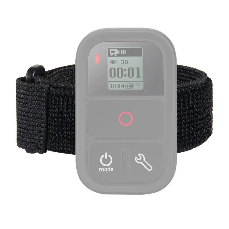 PULUZ Nylon Hook and Loop Fastener Hand Wrist Strap for GoPro HERO13 Black / HERO12 / HERO11 Black /HERO10 Black / HERO9 Black /8 Black / Max /7 /6 /5 /4 /3+ /3 and SJ4000 Remote Control, Length: 25cm, Remote Control Strap