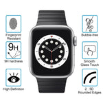 فيلم زجاج مقسى مقاوم للانفجار بصلابة سطح 9H+ وقطر قرص 38مم لساعات Apple Watch Edition 38مم، لسلسلة 3&2&1 مقاس 38مم