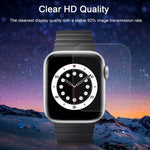 فيلم زجاج مقسى مقاوم للانفجار بصلابة سطح 9H+ وقطر قرص 38مم لساعات Apple Watch Edition 38مم، لسلسلة 3&2&1 مقاس 38مم