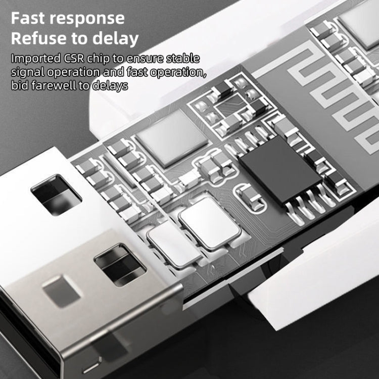مستقبل موسيقى صوتي USB بلوتوث 2.1 / محول مستقبل موسيقى