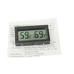 مقياس حرارة رقمي داخلي صغير بشاشة LCD للرطوبة، عرض TH05 بالسلسيوس، عرض TH05A بالفهرنهايت