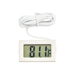 مقياس حرارة رقمي داخلي صغير بشاشة LCD (عرض بالفهرنهايت)، أبيض، (عرض بالفهرنهايت)(أبيض)، (عرض بالفهرنهايت)(أسود)
