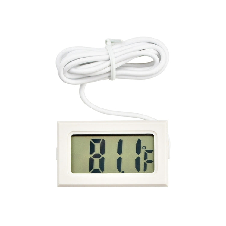 مقياس حرارة رقمي داخلي صغير بشاشة LCD (عرض بالفهرنهايت)، أبيض، (عرض بالفهرنهايت)(أبيض)، (عرض بالفهرنهايت)(أسود)