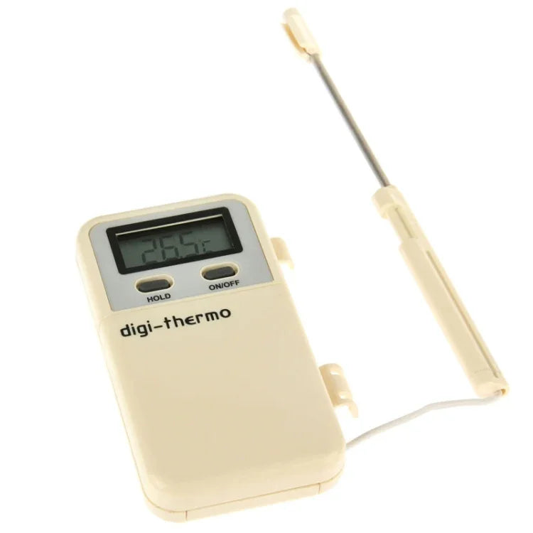 مقياس حرارة طعام رقمي بشاشة LCD HT-2، نطاق درجة الحرارة: -50 إلى 300 درجة مئوية، HT-2