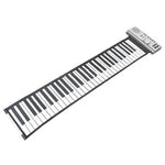 لوحة مفاتيح بيانو MIDI قابلة للطي 61 مفتاح من داتوبال، 61 مفتاح قياسي، أبيض