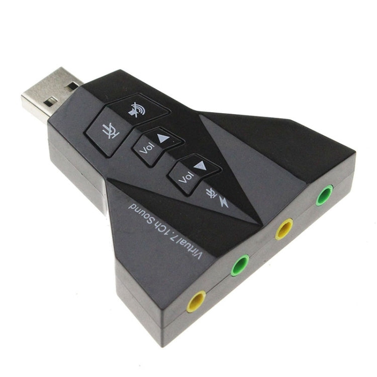 محول صوت USB بقناة 2.1 (ميكروفون USB مزدوج، سماعة رأس USB مزدوجة)