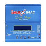 شاحن توازن بطارية RC Lipo بشاشة LCD بحجم 2.6 إنش iMAX B6AC (100-240 فولت / قابس الاتحاد الأوروبي)، B6AC