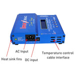 شاحن توازن بطارية RC Lipo بشاشة LCD بحجم 2.6 إنش iMAX B6AC (100-240 فولت / قابس الاتحاد الأوروبي)، B6AC