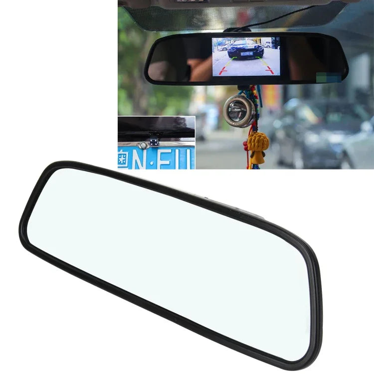شاشة سيارة ملونة TFT-LCD 4.3 بوصة بدقة 480*272، تدعم وظيفة الشاشة العكسية التلقائية، 4.3 بوصة 480*272
