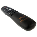 جهاز تحكم لاسلكي 2.4 جيجاهرتز مع مؤشر ليزر وجهاز تحكم جوي Fly Mouse Rii Professional Air Mouse R900 لأجهزة HTPC / صندوق تلفاز أندرويد / PS3 / XBOX360 / جهاز لوحي (K14 R900)، K14 R900