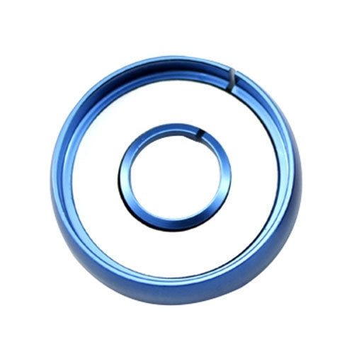 Aluminum Alloy Ignition Key Ring for AUDI A1 & A3 & A4L & TT, VW, POLO, Inside Diameter: about 14cm, Random Color Delivery, For AUDI A1 & A3 & A4L & TT, VW, POLO