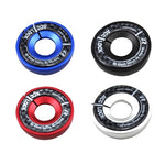 Aluminum Alloy Ignition Key Ring for AUDI A1 & A3 & A4L & TT, VW, POLO, Inside Diameter: about 14cm, Random Color Delivery, For AUDI A1 & A3 & A4L & TT, VW, POLO