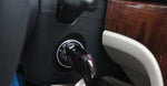 Aluminum Alloy Ignition Key Ring for AUDI A1 & A3 & A4L & TT, VW, POLO, Inside Diameter: about 14cm, Random Color Delivery, For AUDI A1 & A3 & A4L & TT, VW, POLO