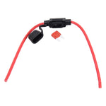 Waterproof Fuse Box Fuse Holder with Wire, DC12V, Small Size
