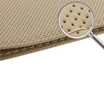 PU Leather Steering Wheel Cover With Needle and Thread, Size: 54x10.5cm, S-CMS-7771A, S-CMS-7771B