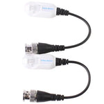 قطعتان من محول فيديو شبكة UTP سلبي CAT5 إلى كاميرا CCTV BNC DVR O-612، 206C
