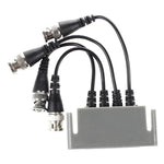 محول فيديو بأربع قنوات (BNC) إلى UTP (RJ45)