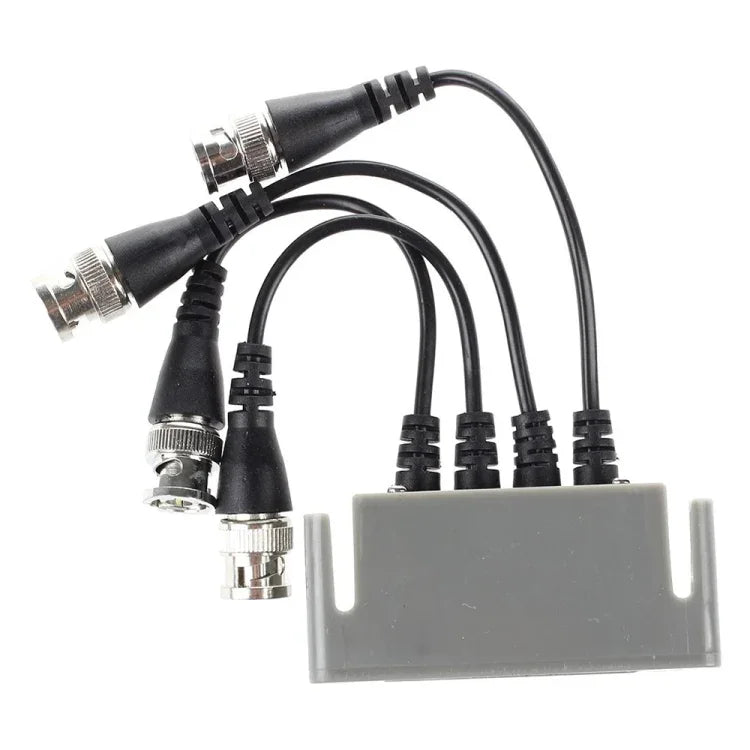 محول فيديو بأربع قنوات (BNC) إلى UTP (RJ45)
