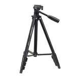 حامل ثلاثي القوائم YUNTENG VCT-681 بطول 138 سم لكاميرات SLR / Micro-SLR / الرقمية، أرجل من الألمنيوم قابلة للطي بأربعة أقسام، مناسب لكاميرات كانون / نيكون / باناسونيك / بنتاكس / كاسيو / سوني / فوجي (سعة التحميل: 3 كجم)