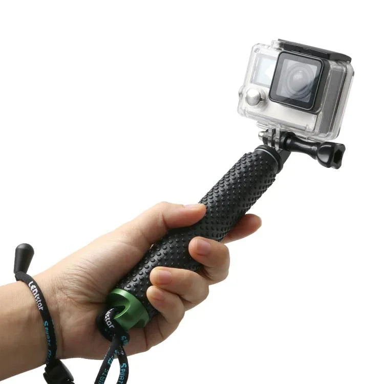عمود أحادي قابل للتمديد بطول 49 سم مع مسمار لكاميرات GoPro، Insta360، DJI وغيرها من كاميرات الحركة، الطول الأقصى: 49 سم (أحمر)، الطول الأقصى: 49 سم (أزرق)، الطول الأقصى: 49 سم (ذهبي)، الطول الأقصى: 49 سم (أخضر)