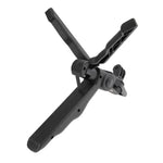 حامل مكتب قابل للطي مع حامل ثلاثي القوائم دوار لكاميرات GoPro، Insta360، DJI وغيرها من كاميرات الحركة، حامل مكتبي