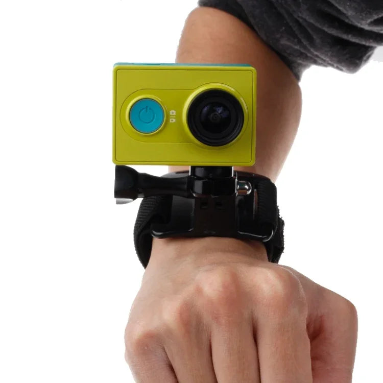 حزام ذراع / حزام معصم GP110 + حامل موصل لكاميرات GoPro، Insta360، DJI وغيرها من كاميرات الحركة، GP110