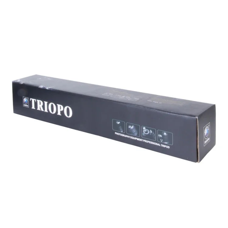 Triopo C-158+KJ-1 Adjustable Portable Aluminum Alloy Tripod, C-158+KJ-1 (Black)