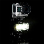 ضوء فيديو مقاوم للماء بقوة 30 متر و300 لومن من SupTig لكاميرات GoPro، Insta360، DJI وغيرها من كاميرات الحركة، ضوء فيديو