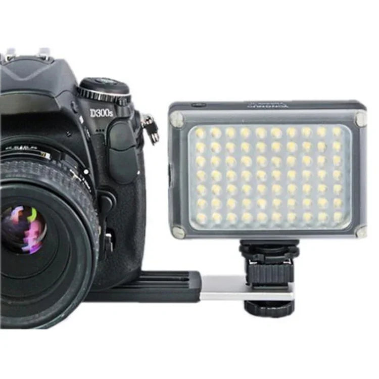 ضوء فيديو كاميرا YONGNUO YN-0906II بسبعين LED فائق السطوع لكاميرات كانون نيكون أوليمبوس باناسونيك سامسونج