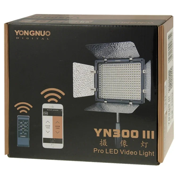 ضوء فيديو LED للكاميرا YONGNUO YN300 III لكاميرات كانون نيكون أوليمبوس، YN300 III