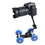 ييلانغو YLG0105B عربة مسار صغيرة مقياس لكاميرات كانون / نيكون / كاميرات DSLR، YLG0105B