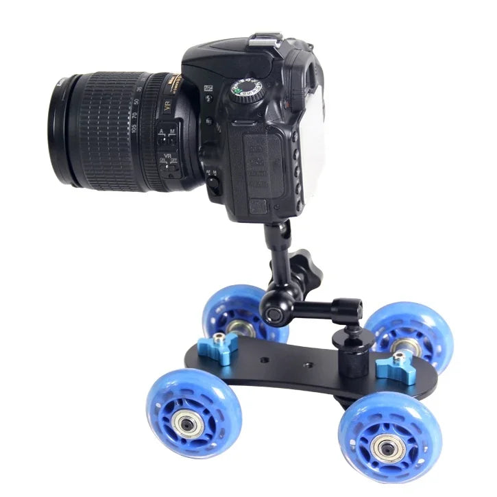 ييلانغو YLG0105B عربة مسار صغيرة مقياس لكاميرات كانون / نيكون / كاميرات DSLR، YLG0105B