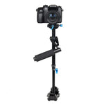 YELANGU S40L مثبت يدوي من سبائك الألمنيوم بطول 40 سم لكاميرا DSLR DV