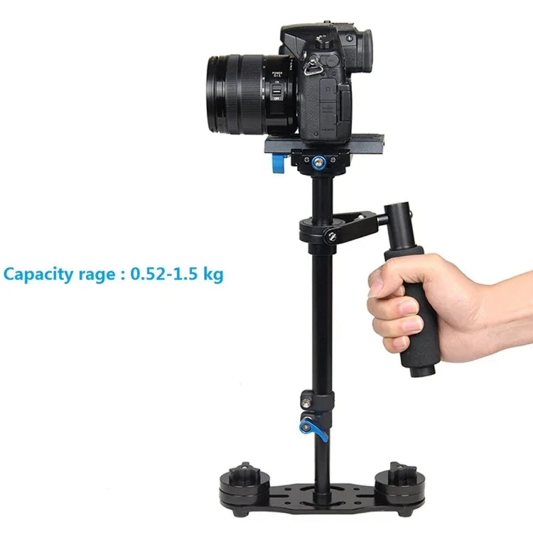 YELANGU S40L مثبت يدوي من سبائك الألمنيوم بطول 40 سم لكاميرا DSLR DV