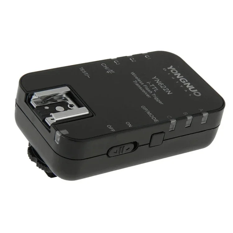 مجموعة تحكم ومُرسل فلاش لاسلكي YONGNUO YN622N-KIT i-TTL لكاميرات نيكون، لكاميرات نيكون