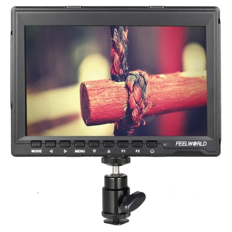 شاشة مراقبة كاميرا FEELWORLD FW-759 مقاس 7 بوصات تصميم نحيف 1280 × 800 HDMI 1080P